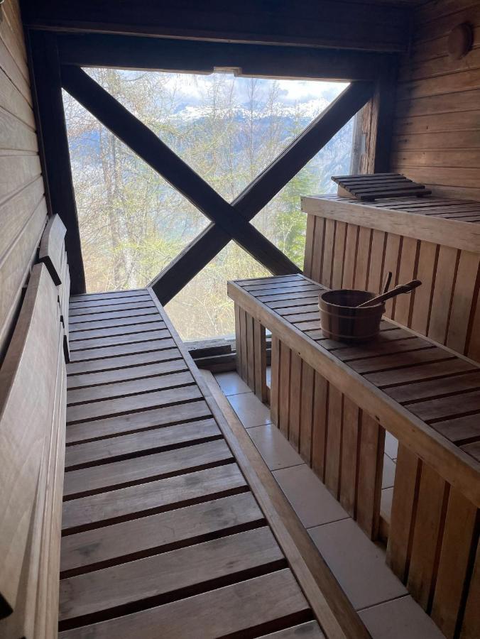 Chalet Burja At Vogel Mountain - Cable Car Access Or Hiking - Not Reachable With Car بوينج المظهر الخارجي الصورة
